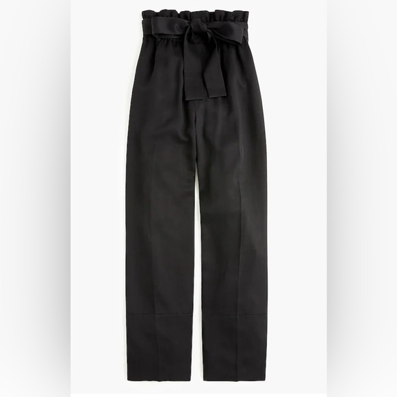 J. Crew Pants - J. Crew Viscose/Lyocell/Linen Blend Paperbag Pants Size 6